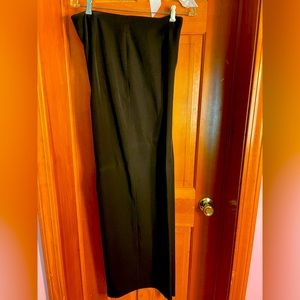 Chadwick’s black dress pants.